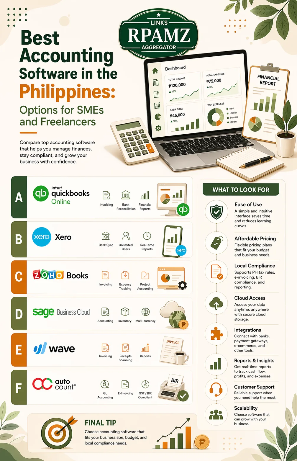 Best Accounting Software in the Philippines: Options for SMEs and Freelancers
