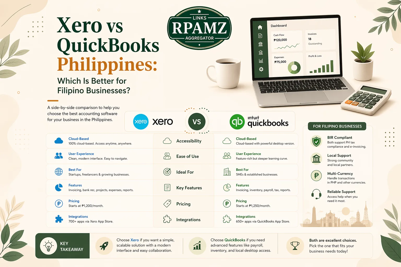 Xero vs QuickBooks Philippines: Which Is Better for Filipino Businesses?